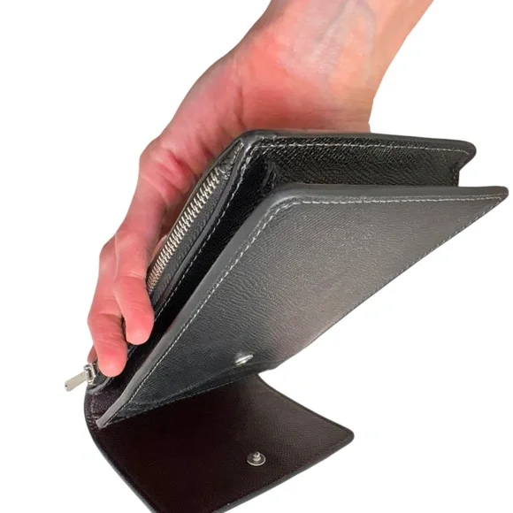 Coach black leather north south crossbody bag CM235 - Picture 12 of 13